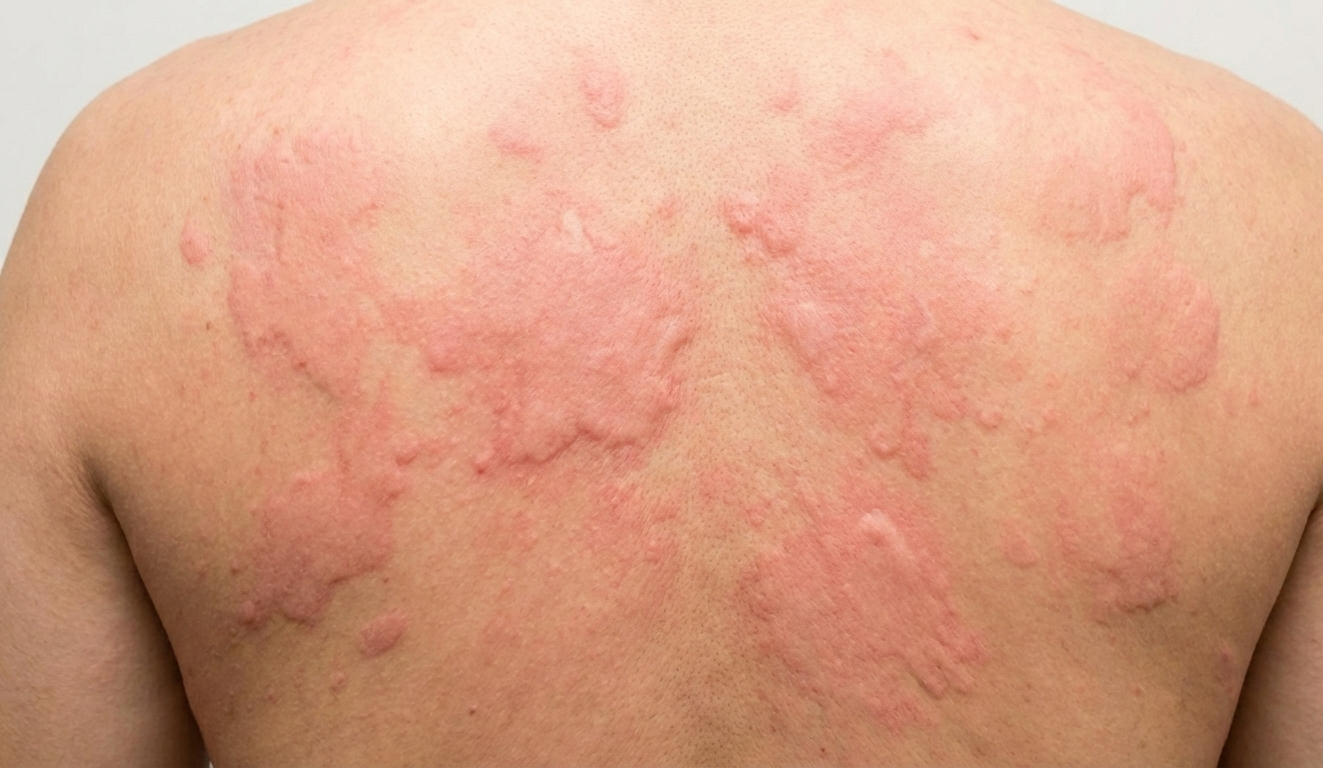 alergia na pele vermelhidão